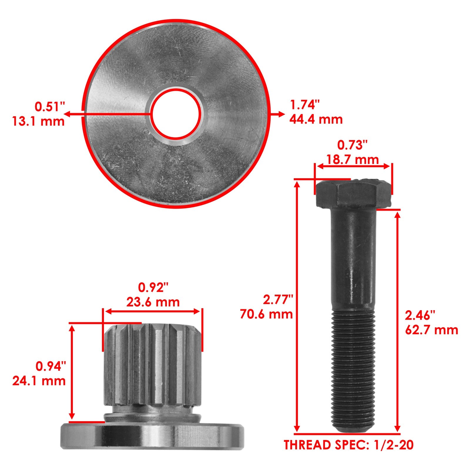 Deck Toothed Blades with Bushing for Exmark Lazer Z E X S (2005–2011)