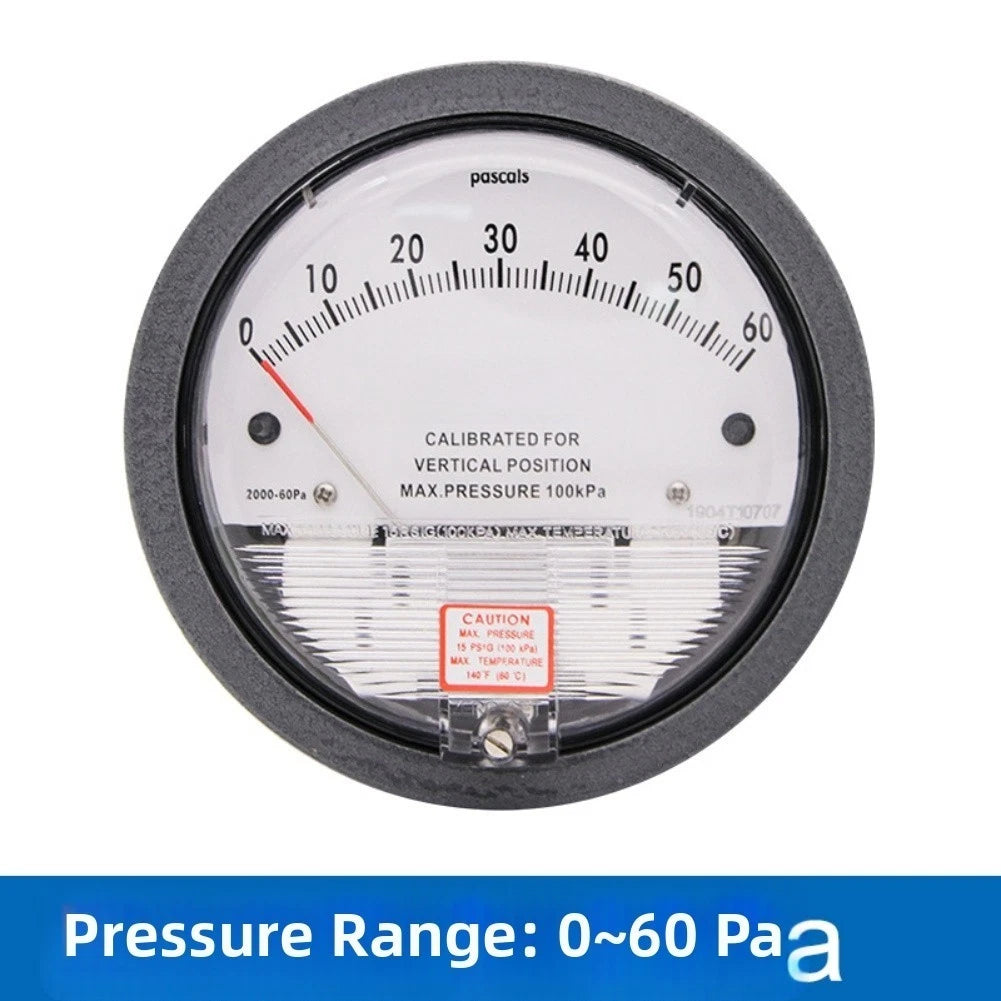 Barometer Pointer Differential Pressure Gauge for Automotive Applications