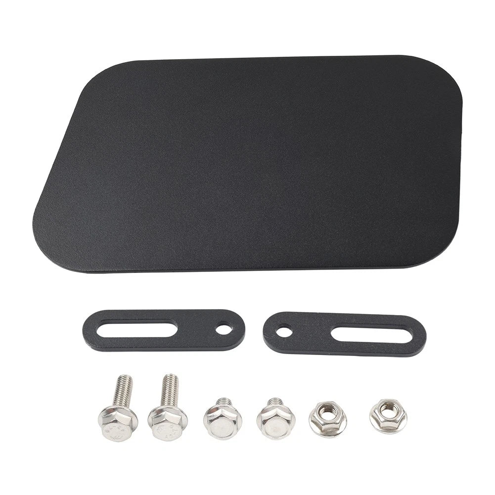 Left Side Number Plate Panel Cover for Motorcycle (Universal)