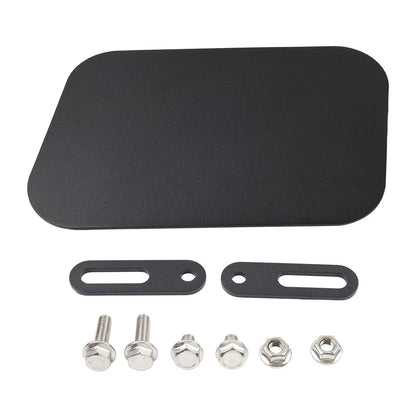 Left Side Number Plate Panel Cover for Motorcycle (Universal)