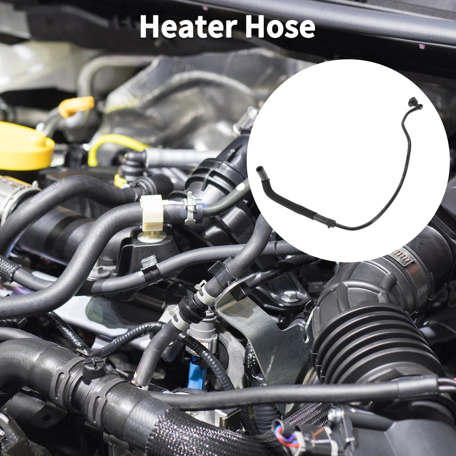 Heater Hose Replacement for Audi A4 allroad quattro (2012–2016) Rubber Black