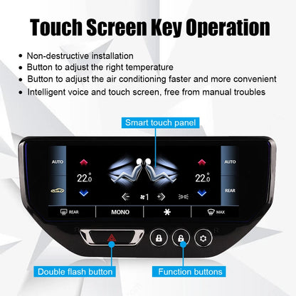 7'' A/C Climate Control Screen Panel LCD Touch Screen For Maserati GT 2007-2015