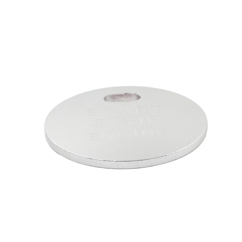 Engine Start Push Button Cover Trim for Mazda 3, 6, CX-5 (2014–2020) Silver