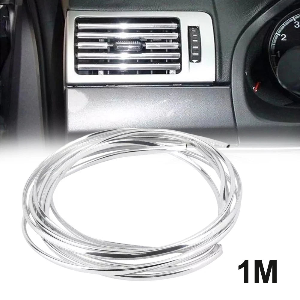 Chrome Car Styling Decor Strip for Universal Fitment