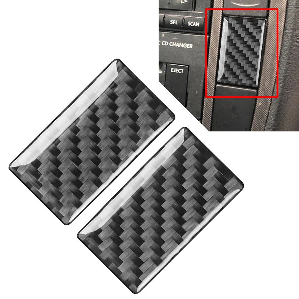 Radio CD Panel Side Button Cover Trim for Volkswagen Passat B5 (2001–2005)