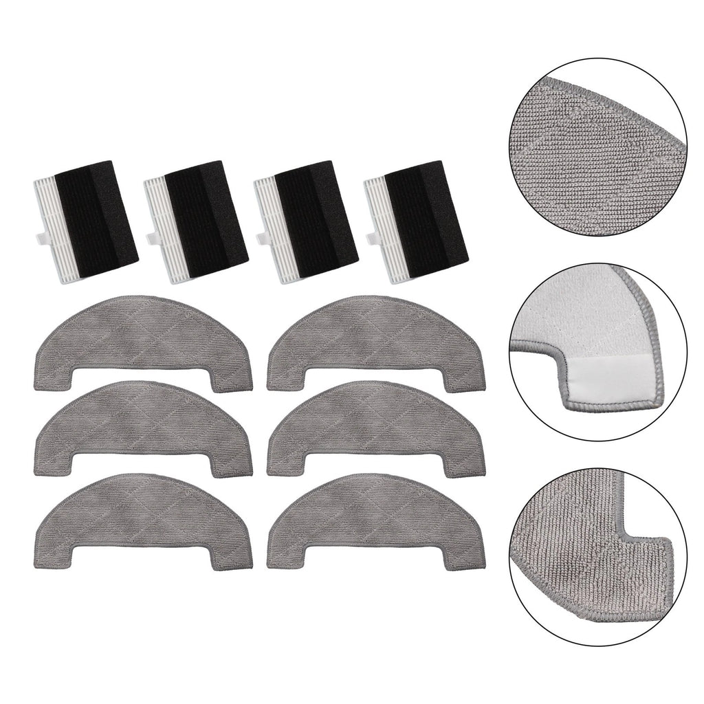 Replacement Mop Cloth Filter Kit for Mova E20 E20 Plus (2019–2021)