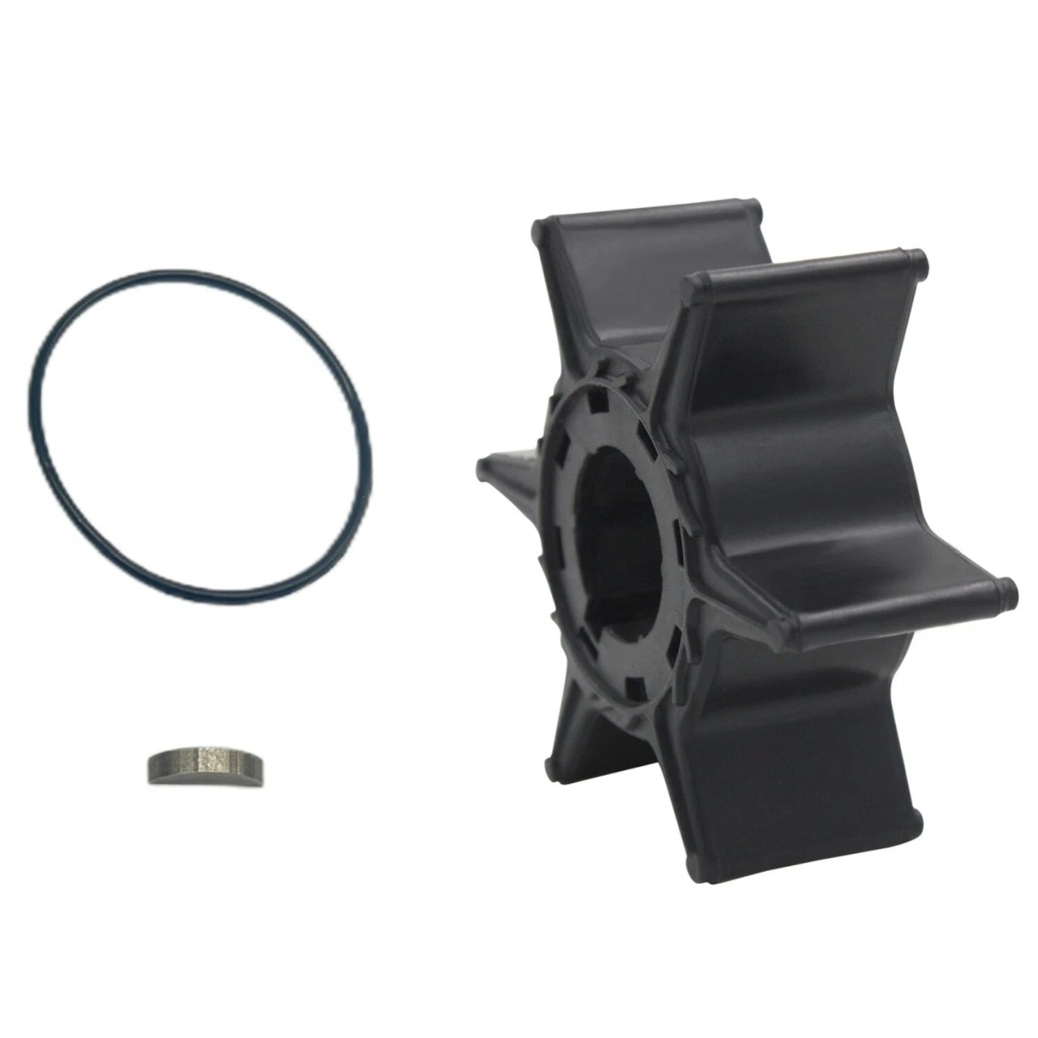 Water Pump Impeller for Yamaha 20 25 HP Outboard (2 & 4 Stroke) (6L2-44352-00, 18-3065)