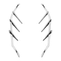 Chrome Mid-Frame Deflectors Trims for Harley Touring Electra Glide (2009–2023)