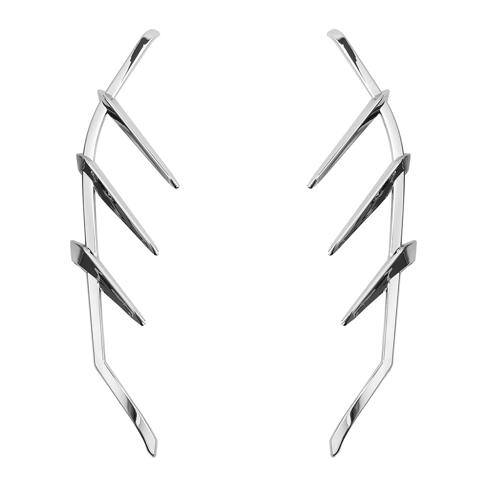 Chrome Mid-Frame Deflectors Trims for Harley Touring Electra Glide (2009–2023)