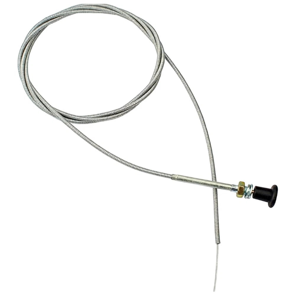 Metal Pull Cord Cable for Lawn Mower Tractor (96 Inch Cuttable Design)