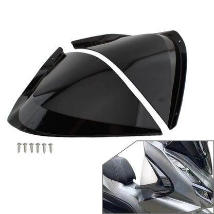 Front Leg Guard Windshield for Honda PCX125 PCX150 PCX160 (2021–2024) Black