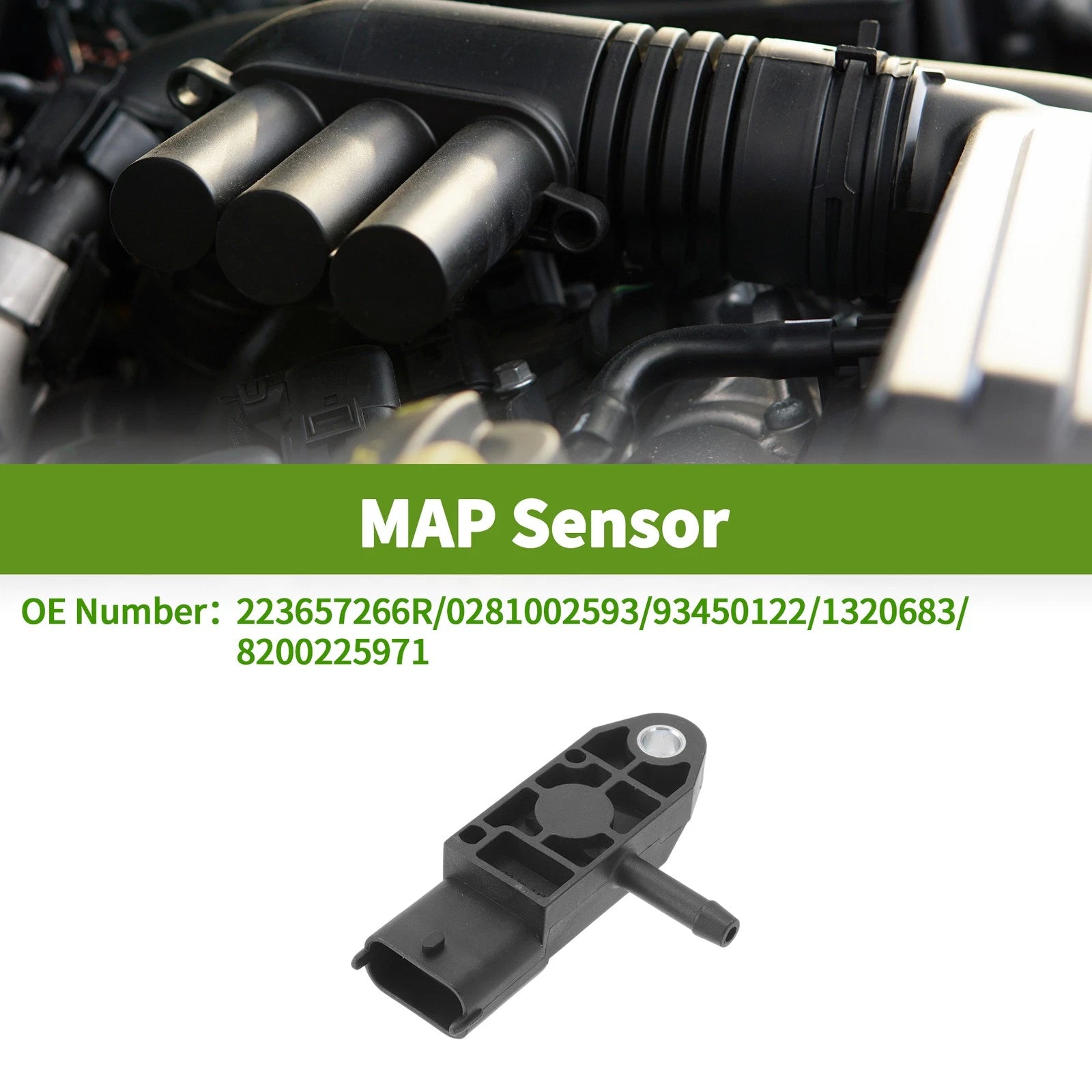 MAP Sensor No.223657266R for Renault Clio Hatchback
