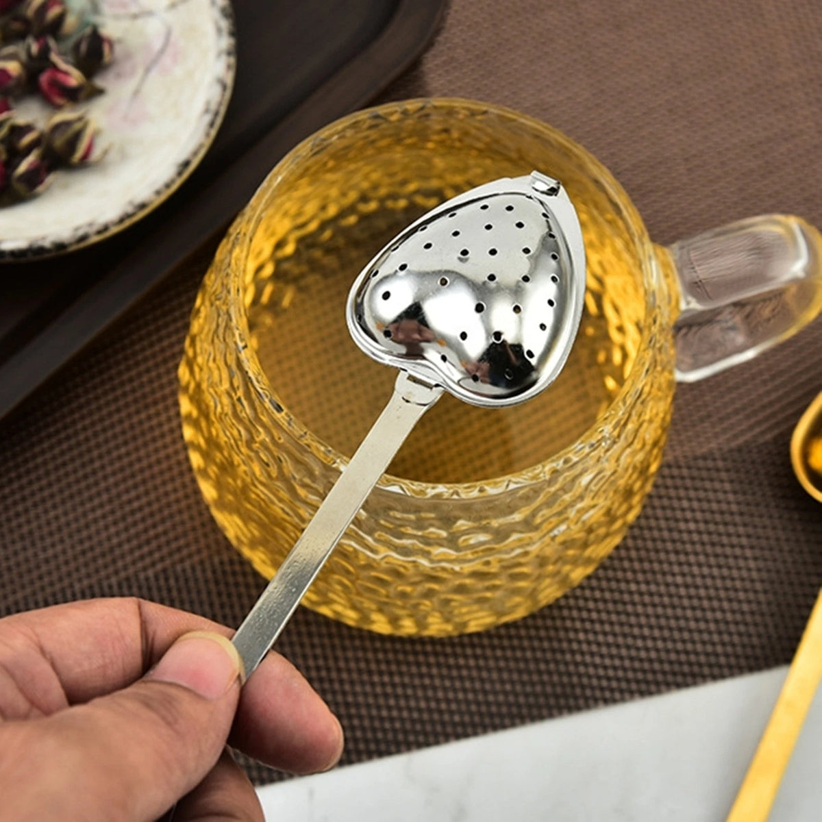 Stainless Steel Loose Tea Leaf Infuser Strainer Filter Diffuser