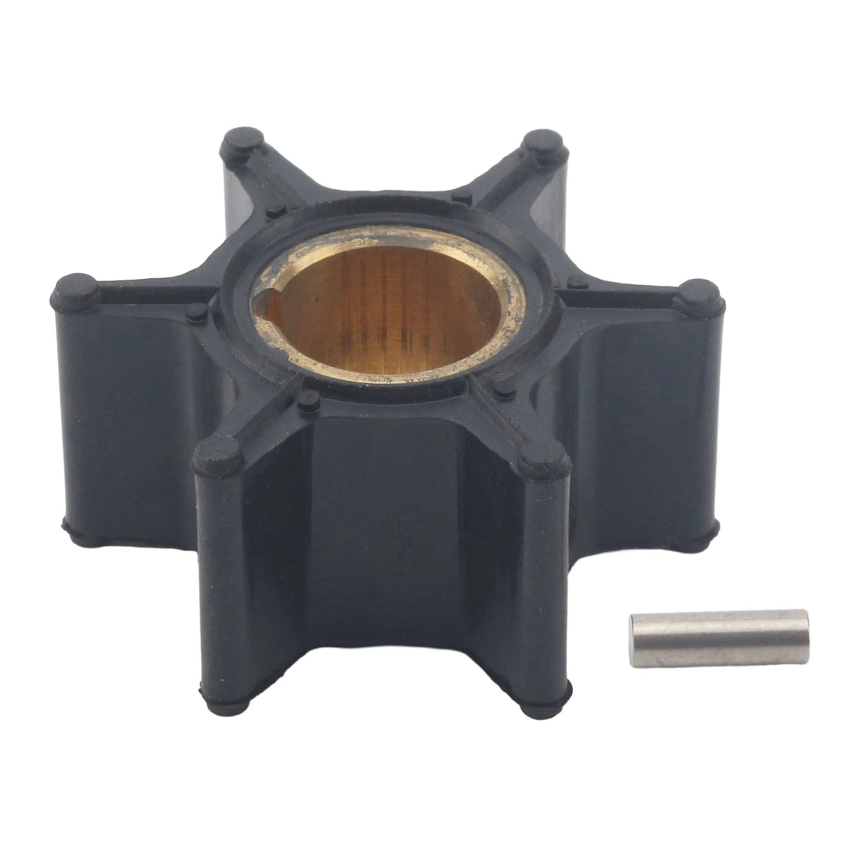 Water Pump Impeller & Pin for Evinrude Johnson 8-15 HP Outboard (386084)
