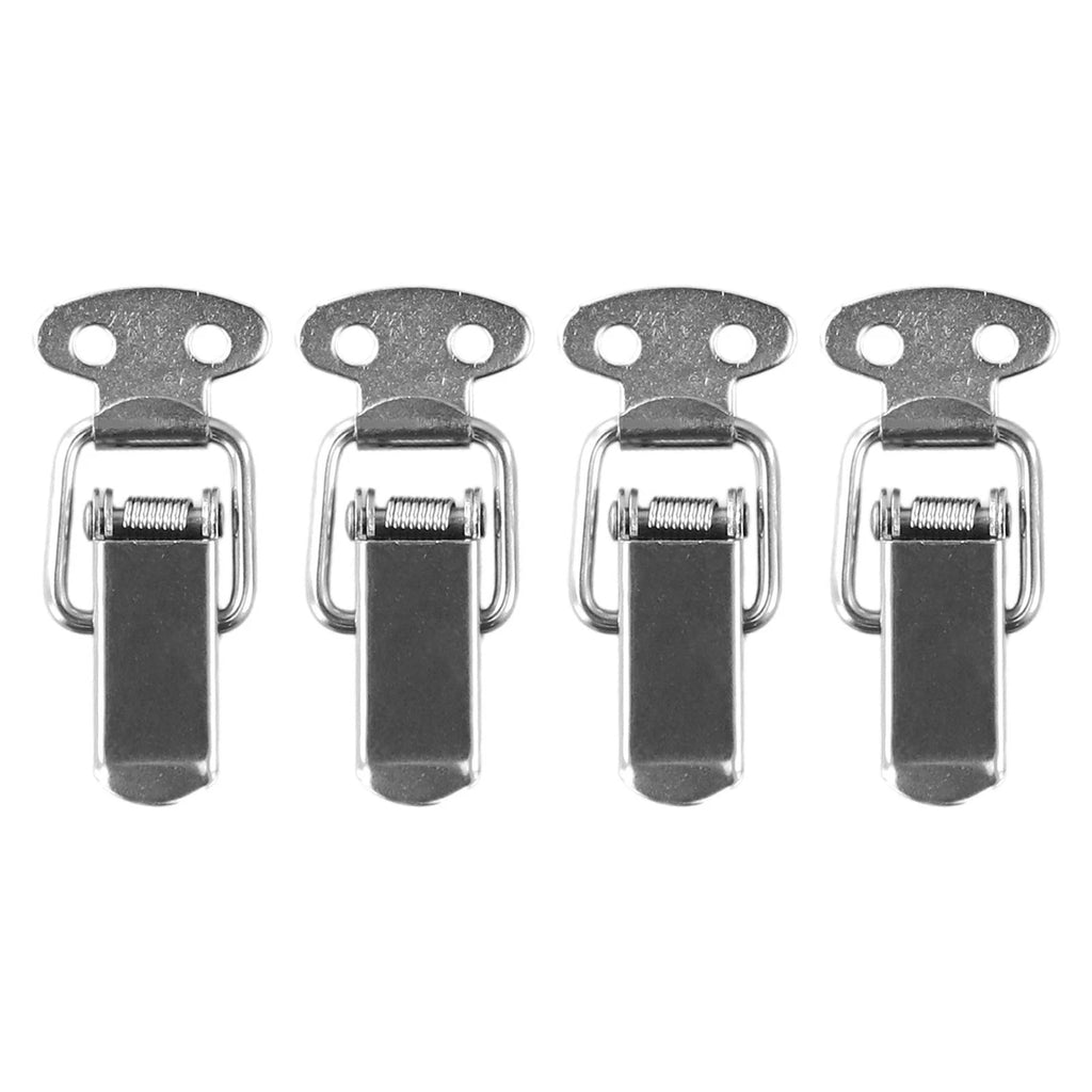 Set of 4 Toggle Catch Clips for Suitcase Tool Box Chest Trunk Latch Lock