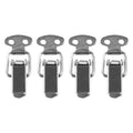 Set of 4 Toggle Catch Clips for Suitcase Tool Box Chest Trunk Latch Lock