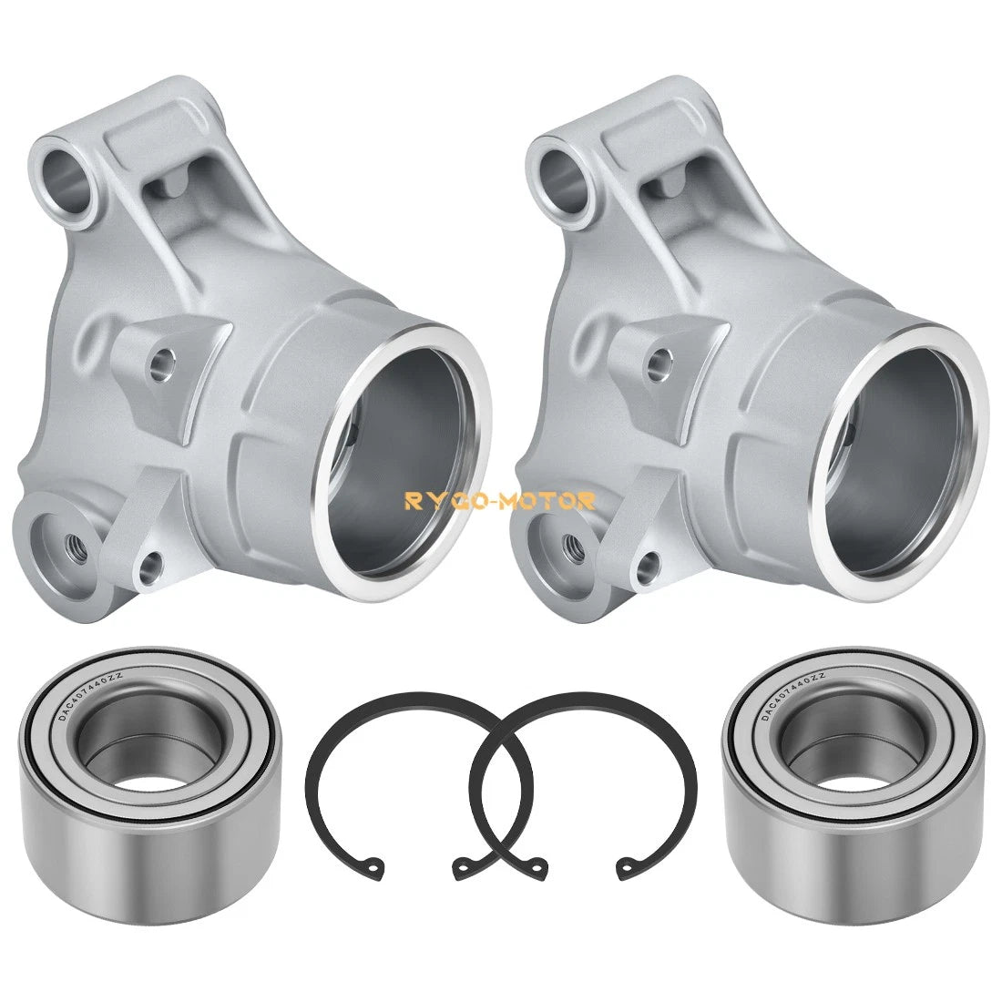 2 Rear Wheel Carrier & Bearings Kit for Polaris Sportsman 800 6x6 (2007–2014)
