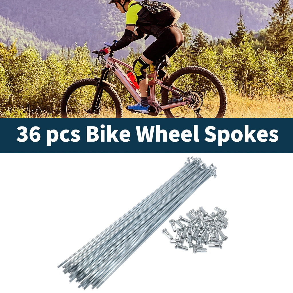 Bicycle Spokes Nipple 45 Steel Galvanized Universal for 13G (203mm)