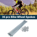 Bicycle Spokes Nipple 45 Steel Galvanized Universal for 13G (203mm)