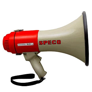 Speco ER370 Megaphone with Siren for Universal Use (16W)