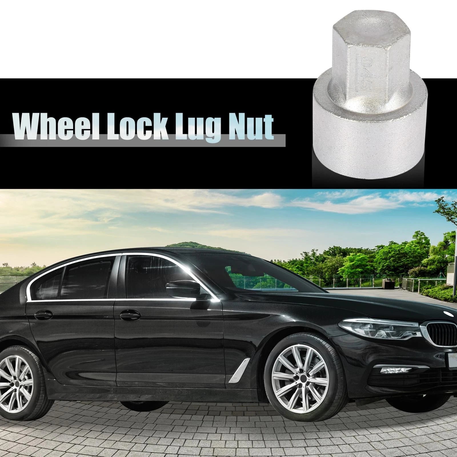 Wheel Lock Lug Nut Removal Key for BMW 3 5 7 Series (2006–2018)