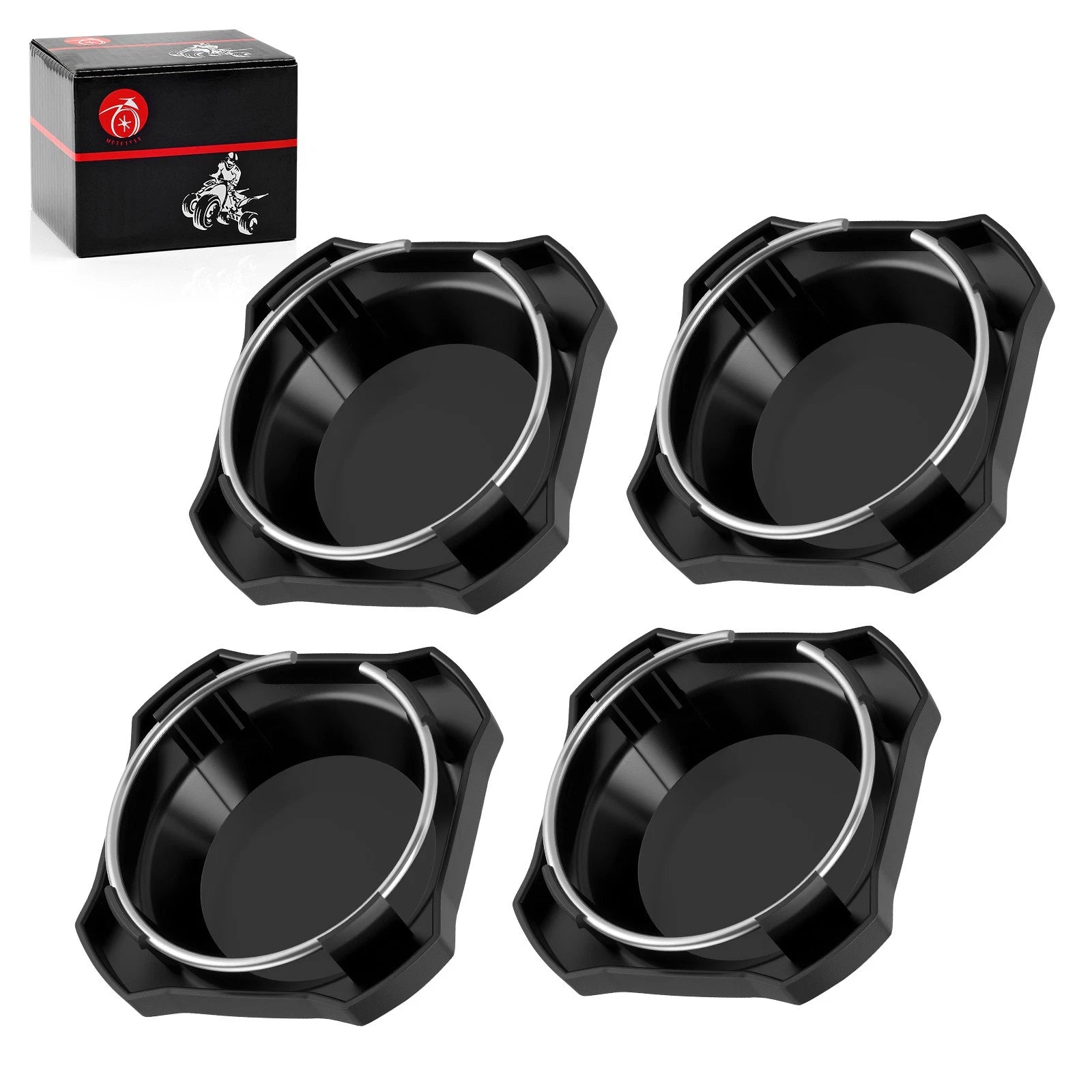 Set of 4 Center Hub Wheel Rim Caps for Polaris RZR XP 1000 (2024–2025) 1525221-655