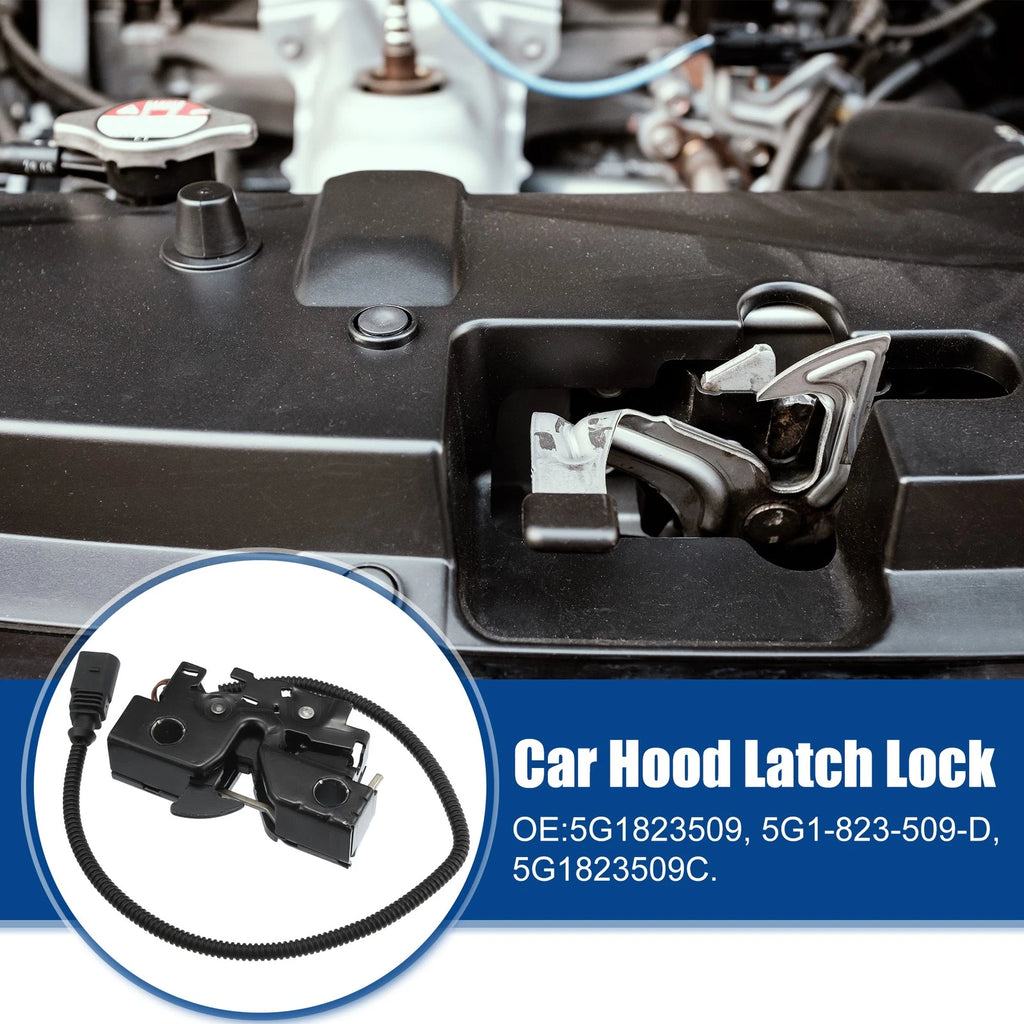Hood Latch Lock Assembly Replacement for Volkswagen Golf (2015–2020)