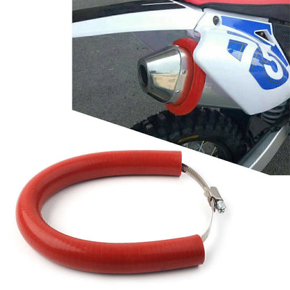 Motor Exhaust Pipe Heat Shield Cover Guard for Universal (No Specific Years)