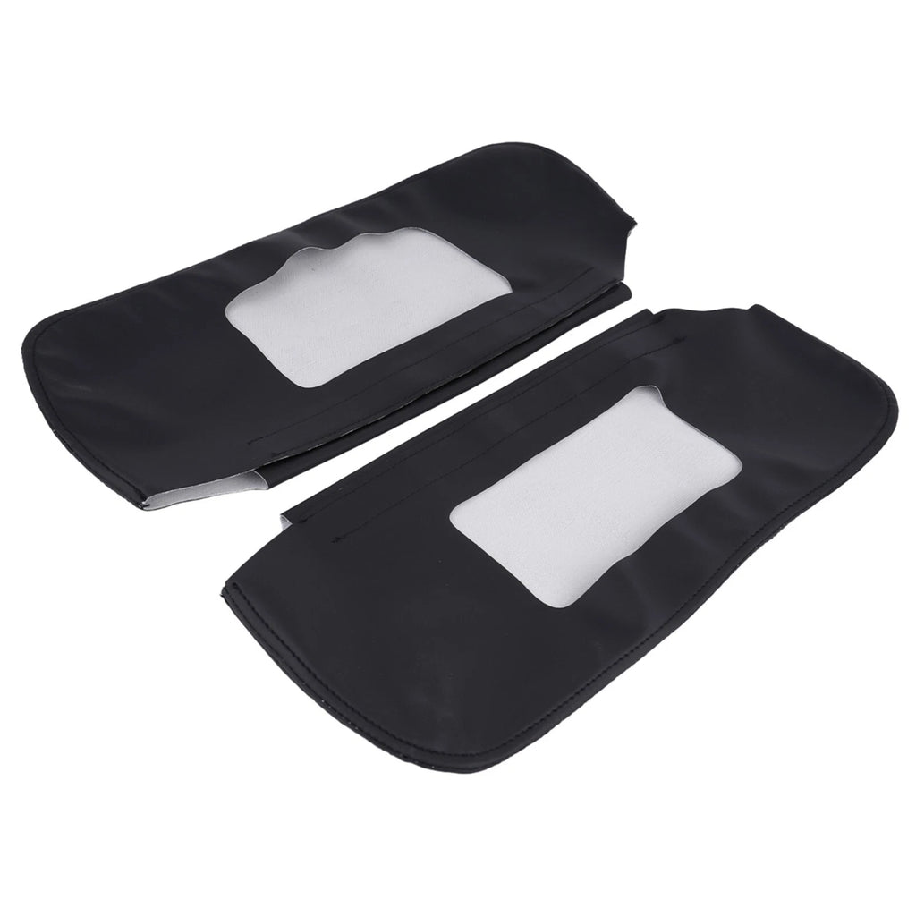 2X Sun Visor Cover for Car (Black)