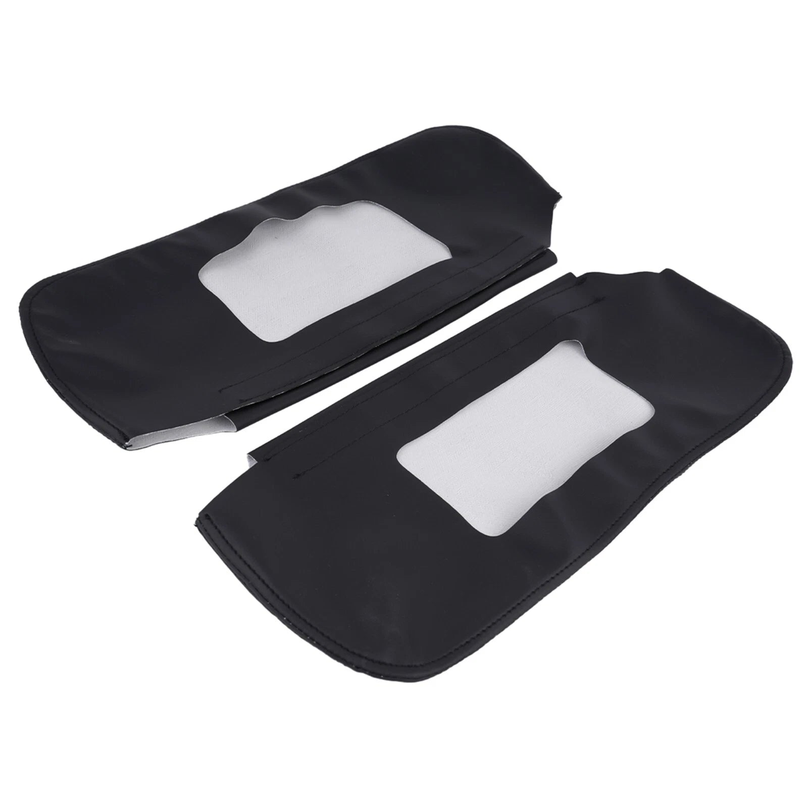 2X Sun Visor Cover for Car (Black)