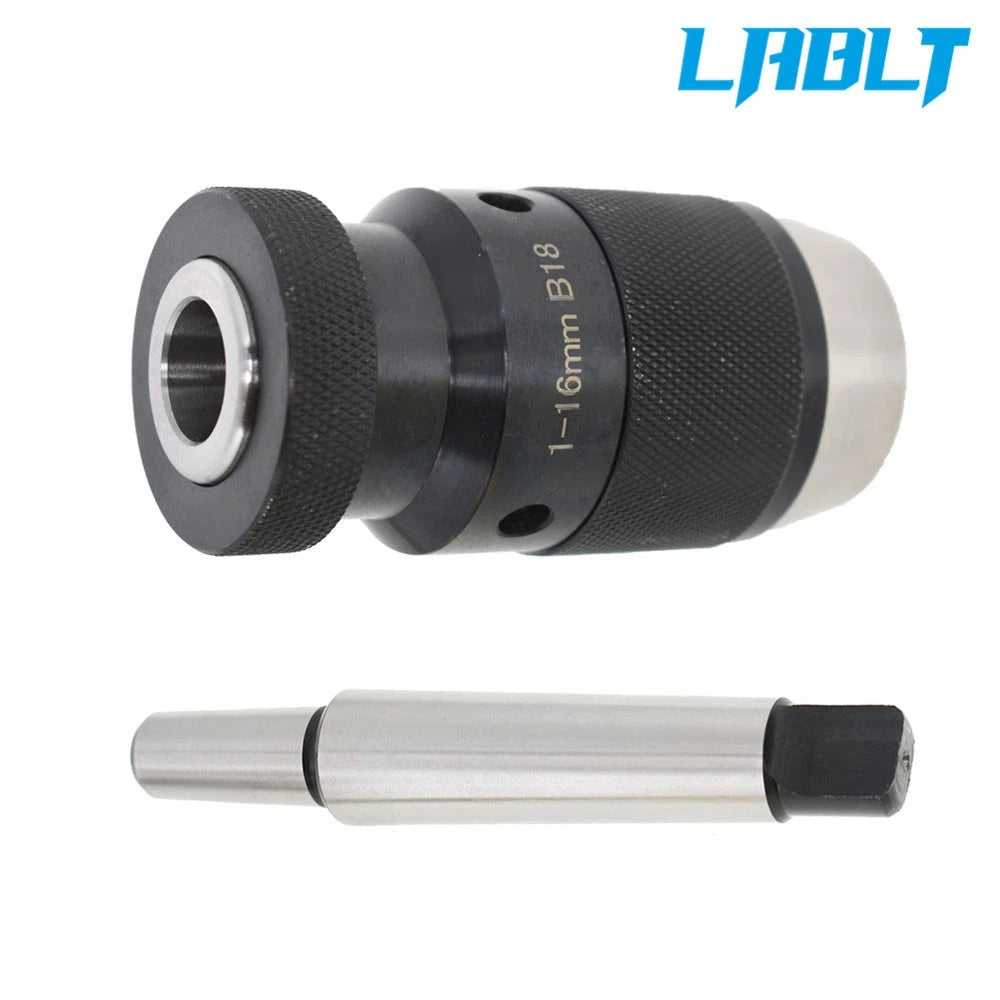 MT3-B18 Keyless Lathe Drill Chuck Taper Arbor for (1-16mm)