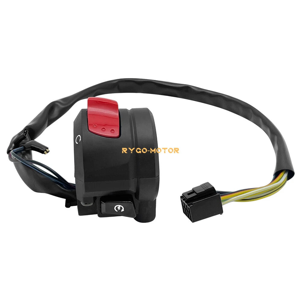 Handlebar Control Switch Start Kill Stop Button for Suzuki GSXR600 GSXR750 (2006–2007)