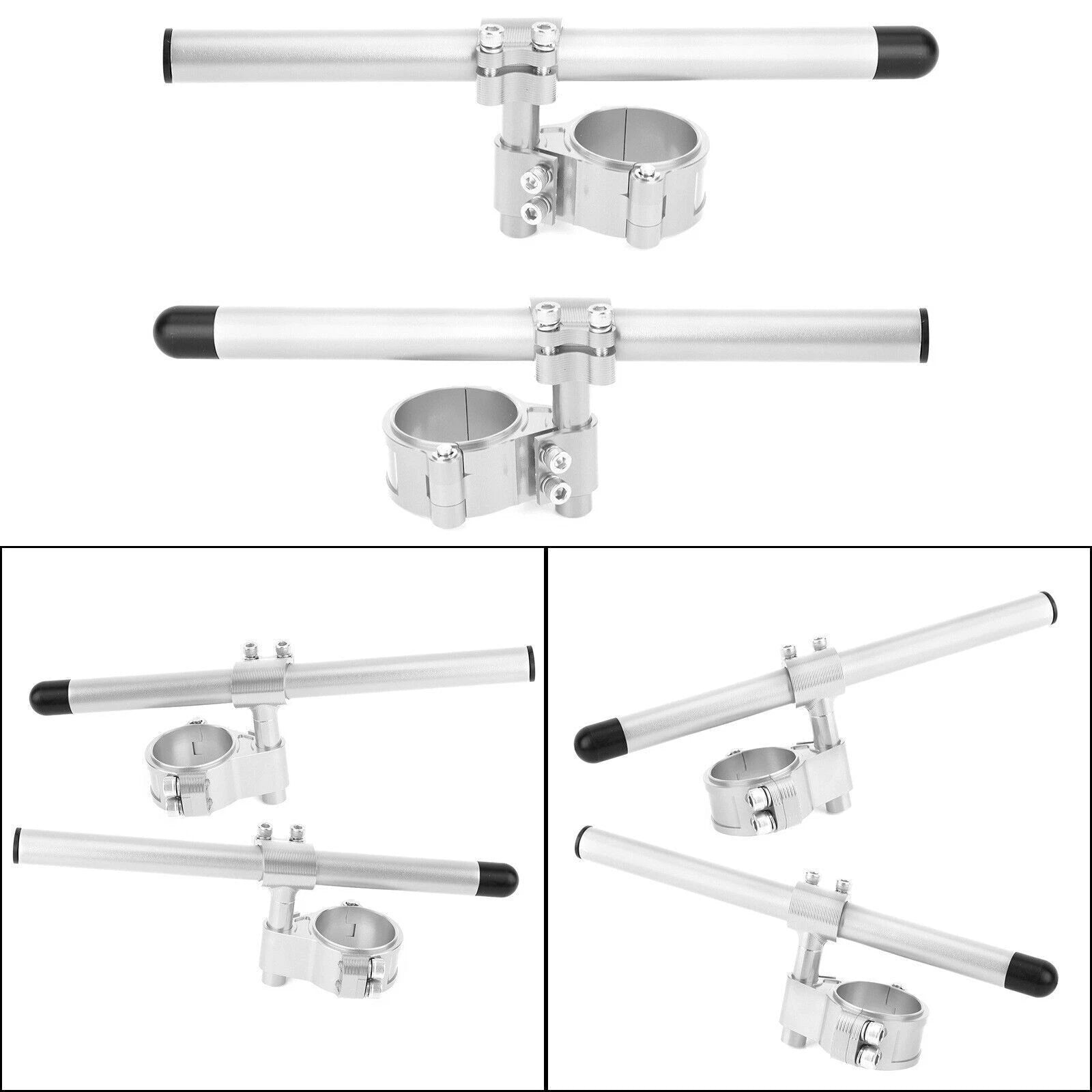 CNC Clip On Handlebars for Motorcycle 37mm T9