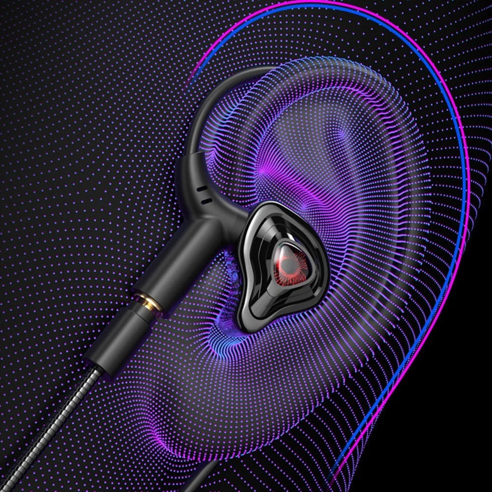 Noise Cancelling Earbuds for Gaming with Detachable Microphone