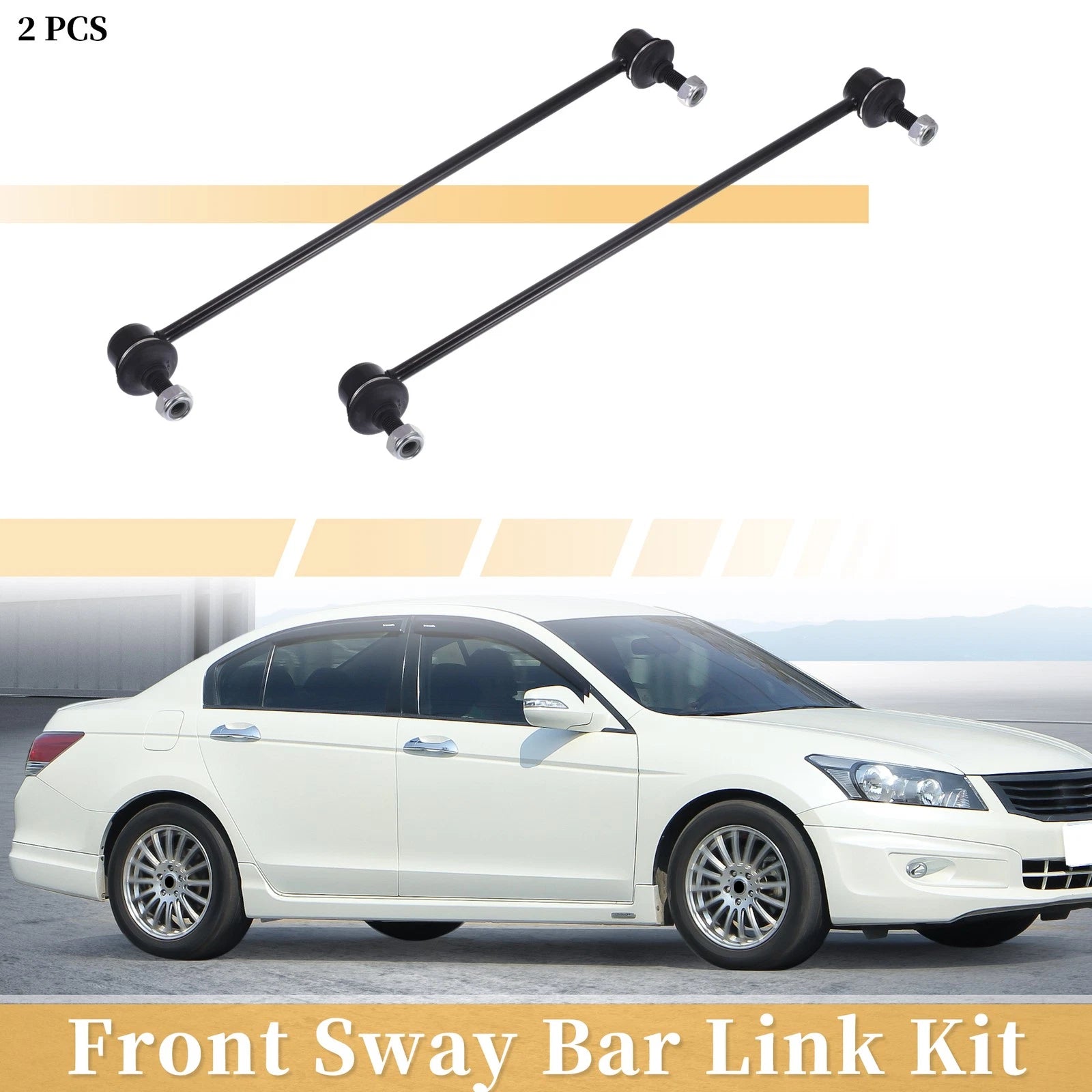 2pcs Front Sway Bar Links Stabilizer Link Kit for Honda Stream (2001–2018)