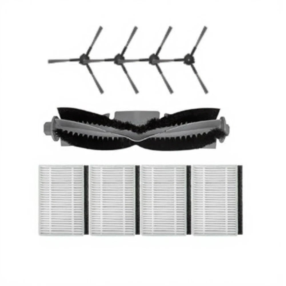 Main Brush, Side Brushes, and Filters for Yeedi Y1 Pro Plus (9 pcs)