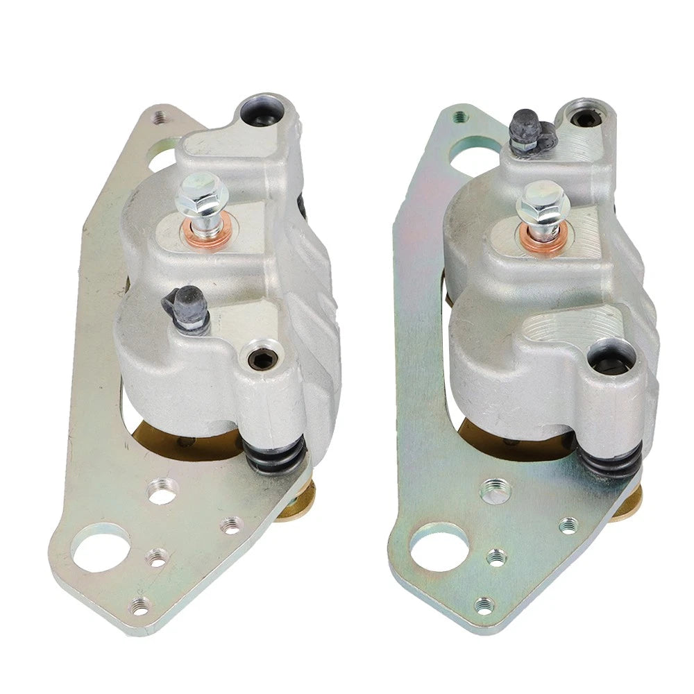 Front Brake Calipers w/Pads for Polaris Ranger XP 800 2010–2013, 900 2012–2015