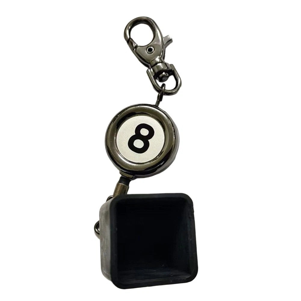 Retractable Billiard Chalk Holder for Convenient Use
