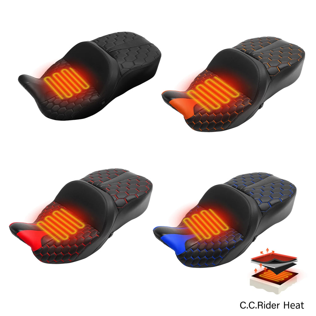 Heated Hammock Seat for Harley Electra Road Glide (2009–2023)