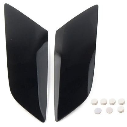 Black Front Headlight Lens Cover Protector for Honda CBR600RR (2007–2012)
