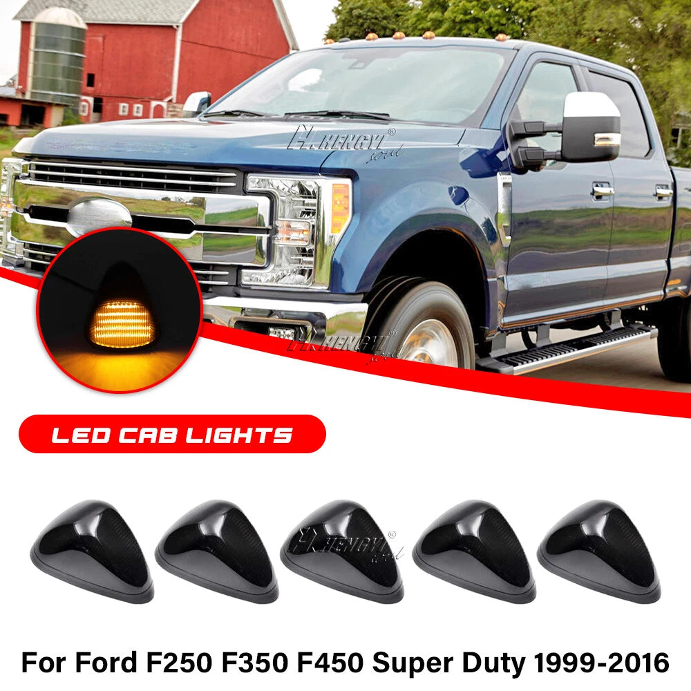 LED Cab Roof Marker Running Lights for Ford F250 F350 Super Duty (1999–2016)