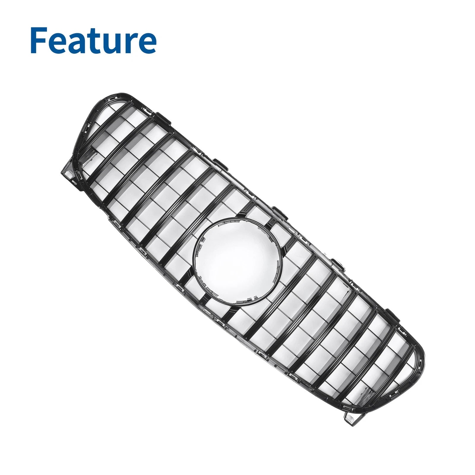 Front Upper Bumper Grille Grill for Mercedes-Benz GLA-Class X156 (2017–2019)
