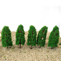 40Pcs 10cm Model trees Train Railroad Diorama Landscape Sand Table HO OO Scale