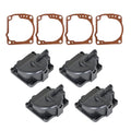 Set of 6 Carb Bowl Float Chamber Assy 433000 REPL for Johnson Evinrude 90-175hp (1994–Up)