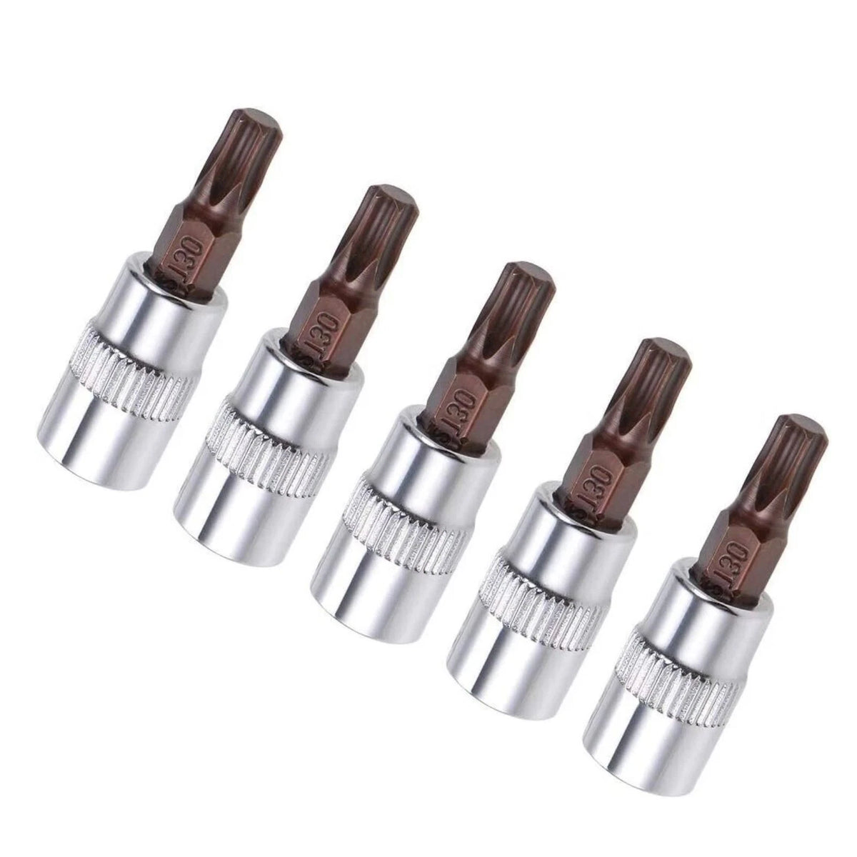 5pcs T30 Torx Bit Sockets for Ratchet Wrenches
