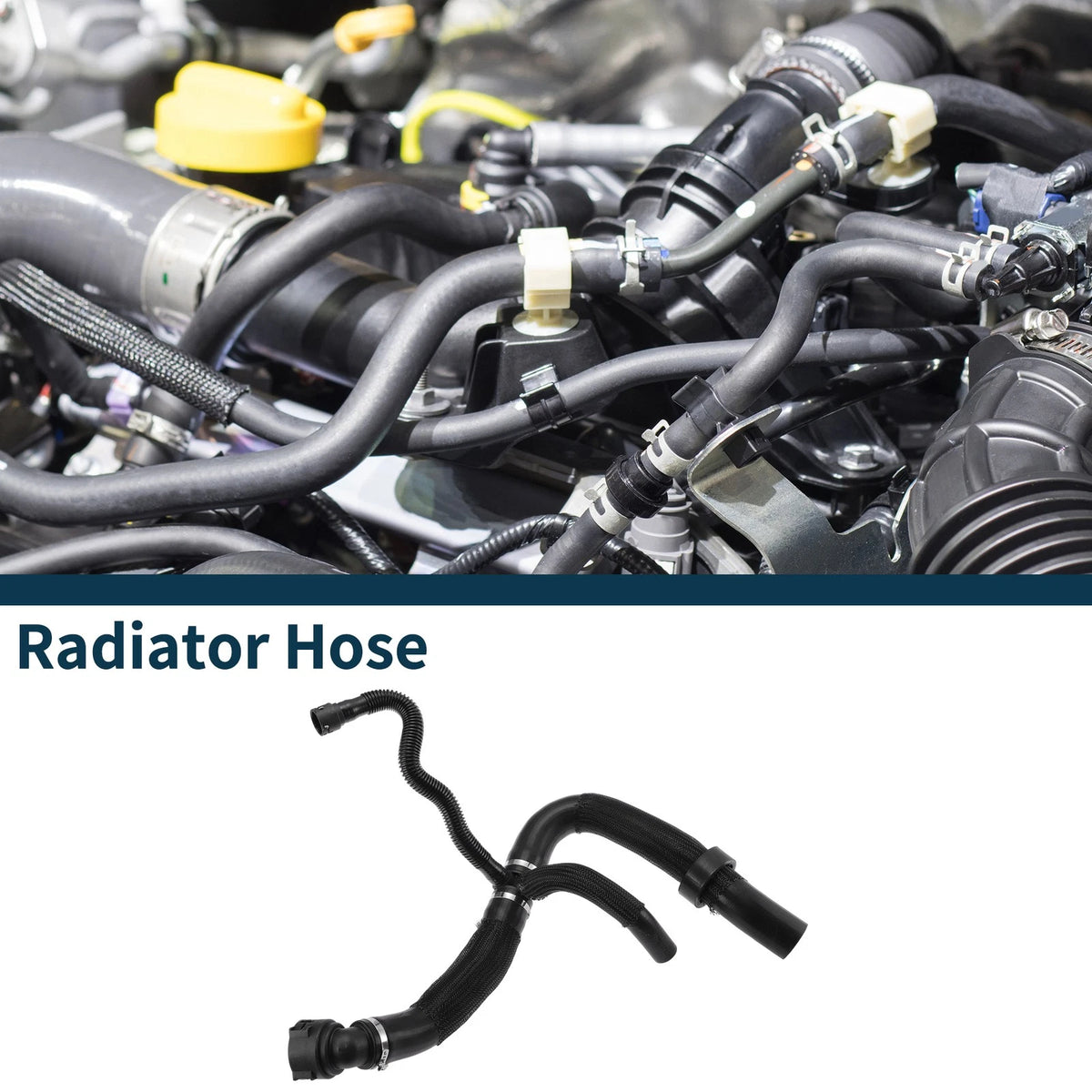 Radiator Hose for Jeep Compass (2017–2022) No. 68380330AA, Heater Hose