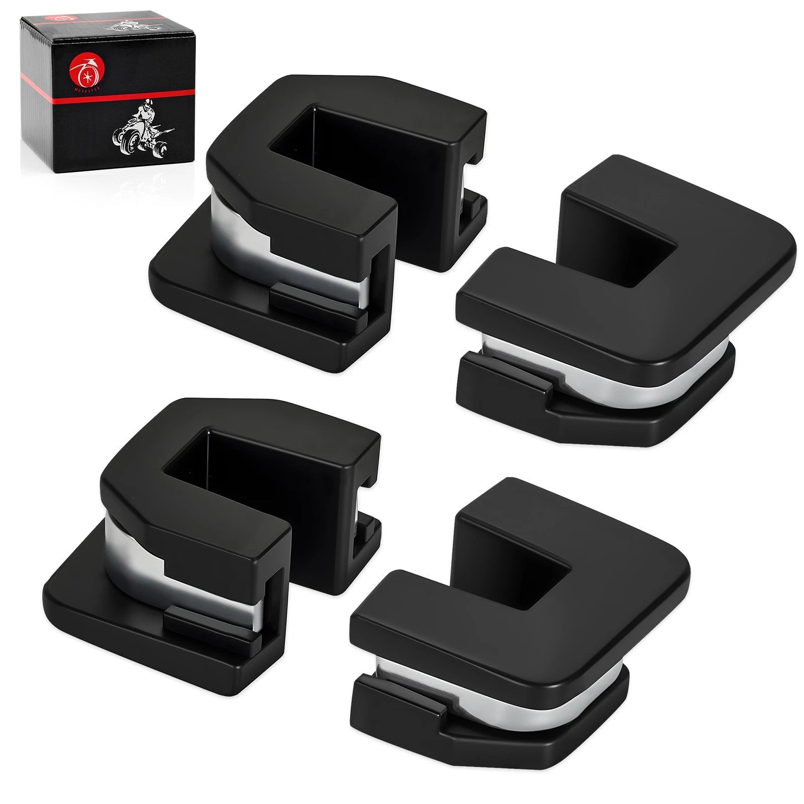 4PC Primary Clutch Slider with Spacer for Yamaha Rhino 660 (2004–2007)