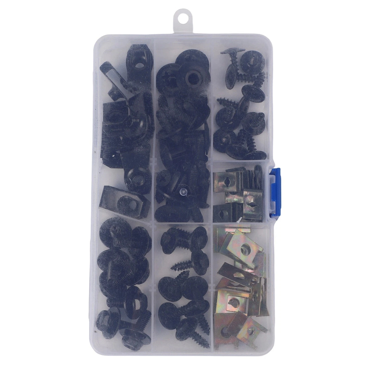 64pcs UClip Screws and Nuts Plastic Rivet Clips for Cars