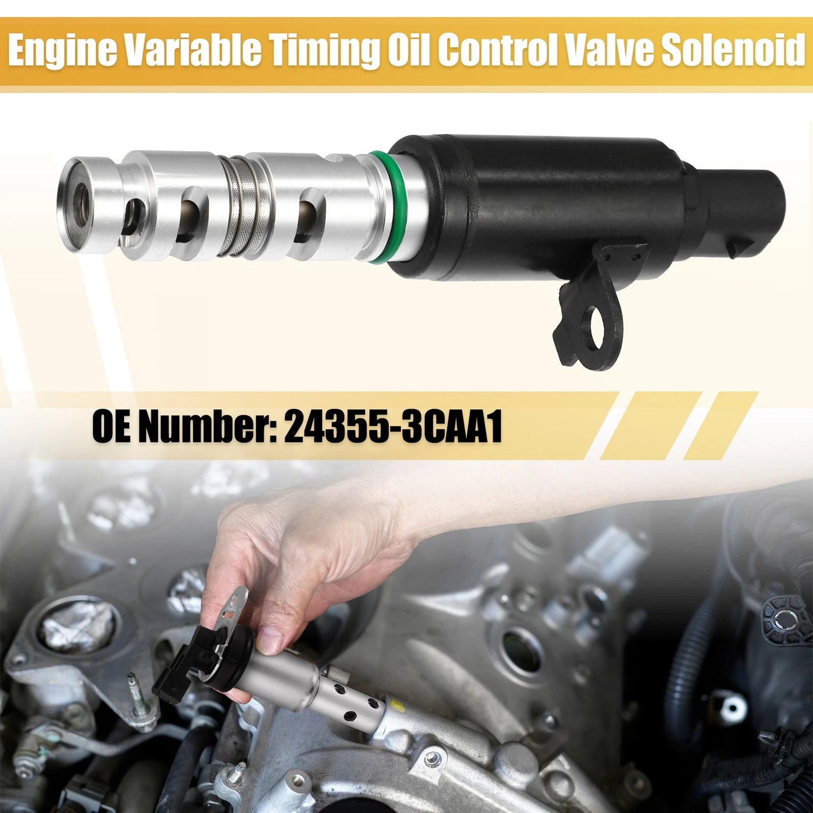 Oil Control VVT Solenoid Replacement for Hyundai Santa Fe 3.5L (2010–2012)