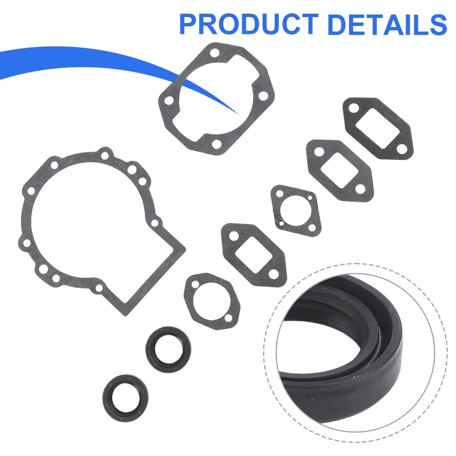 Replacement Gasket Set for Wacker Rammer WM80 BS60Y BS600
